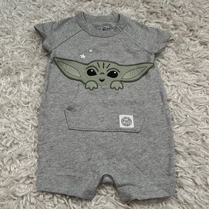 Gap Disney Star Wars Baby Yoda One Piece